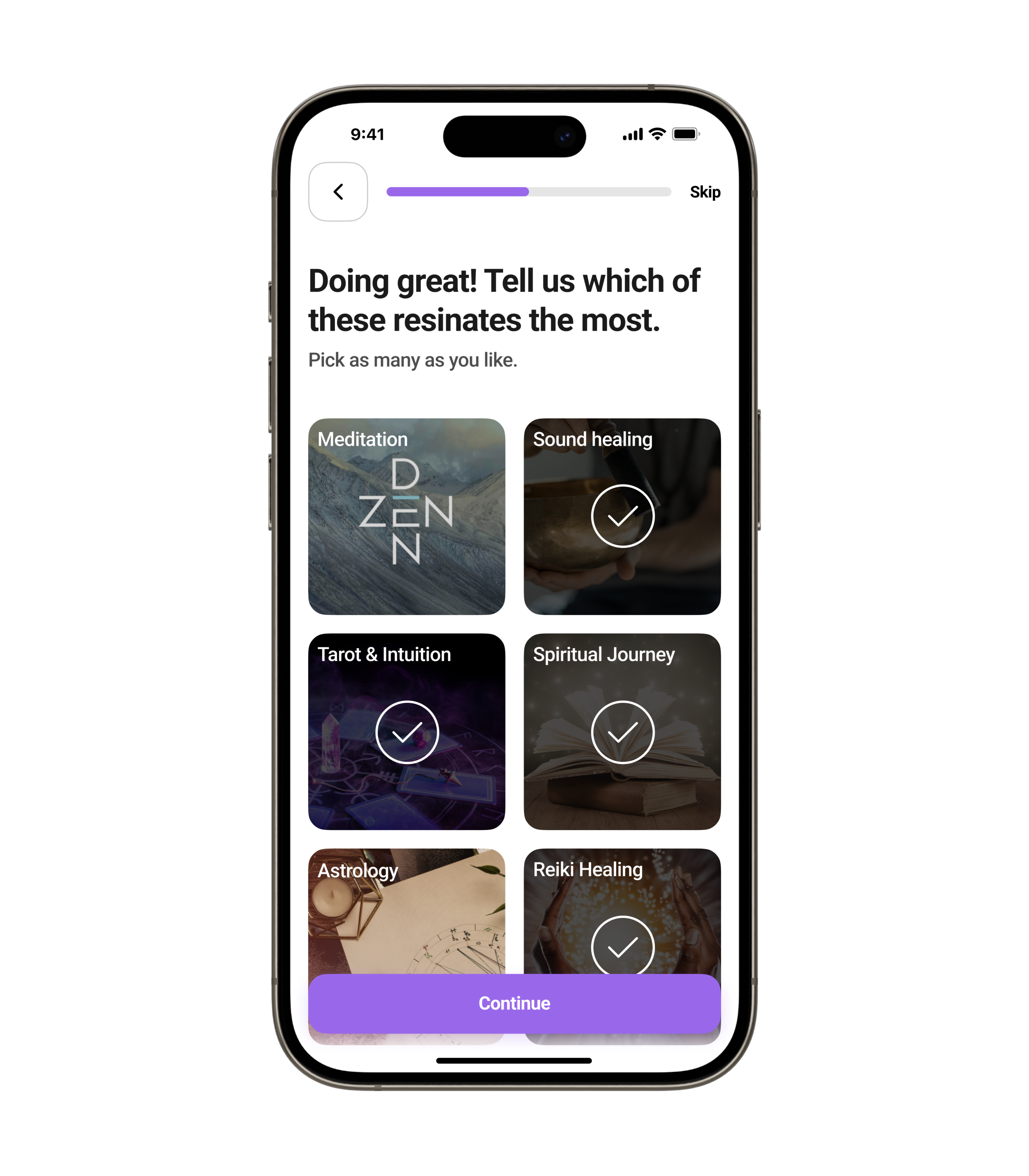 A modern, clean design system with rounded cards and new iconography.